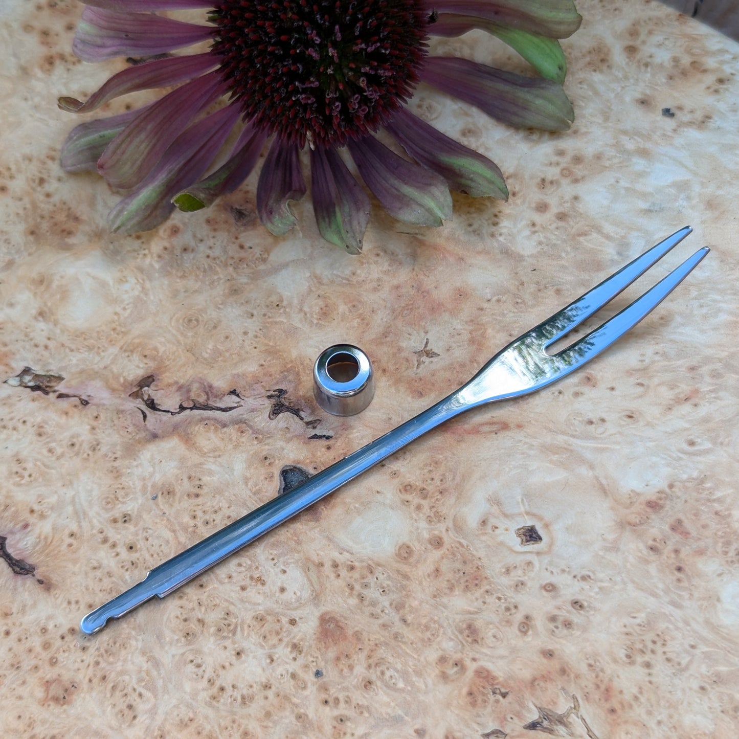 Olive or Pickle Fork, two pronged.