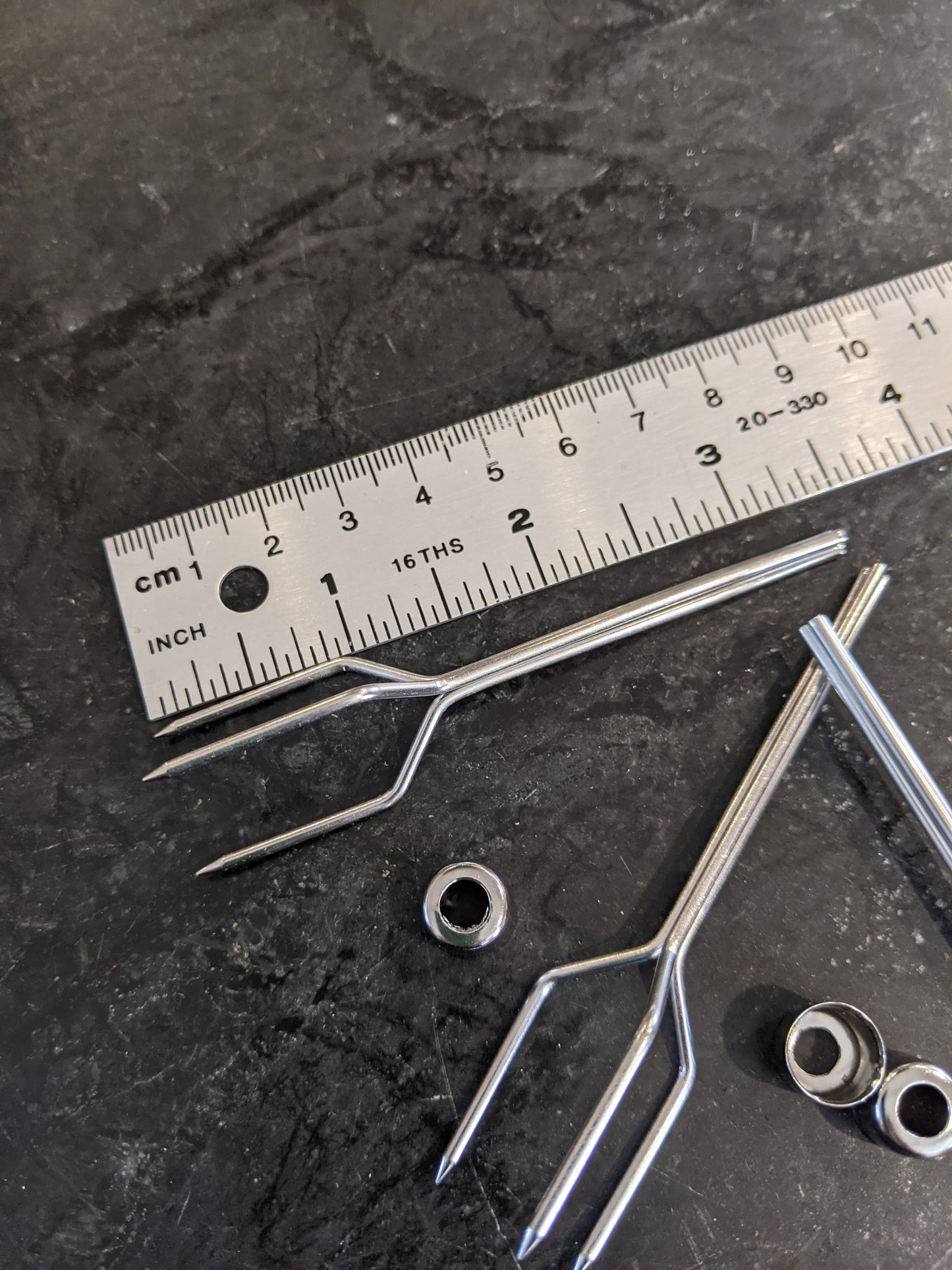 olive fork, pickle fork, serving fork, three pronged fork