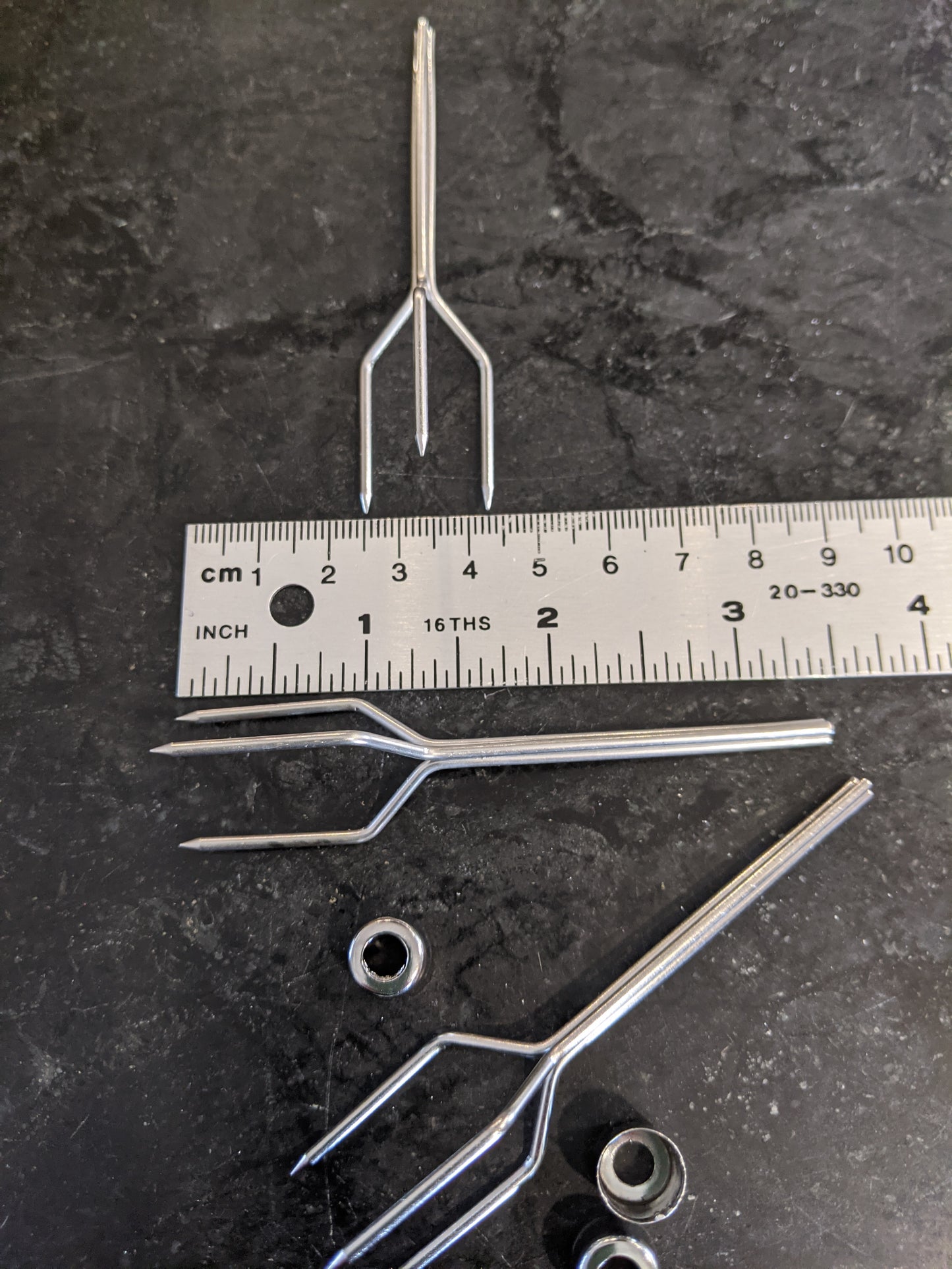 olive fork, pickle fork, serving fork, three pronged fork
