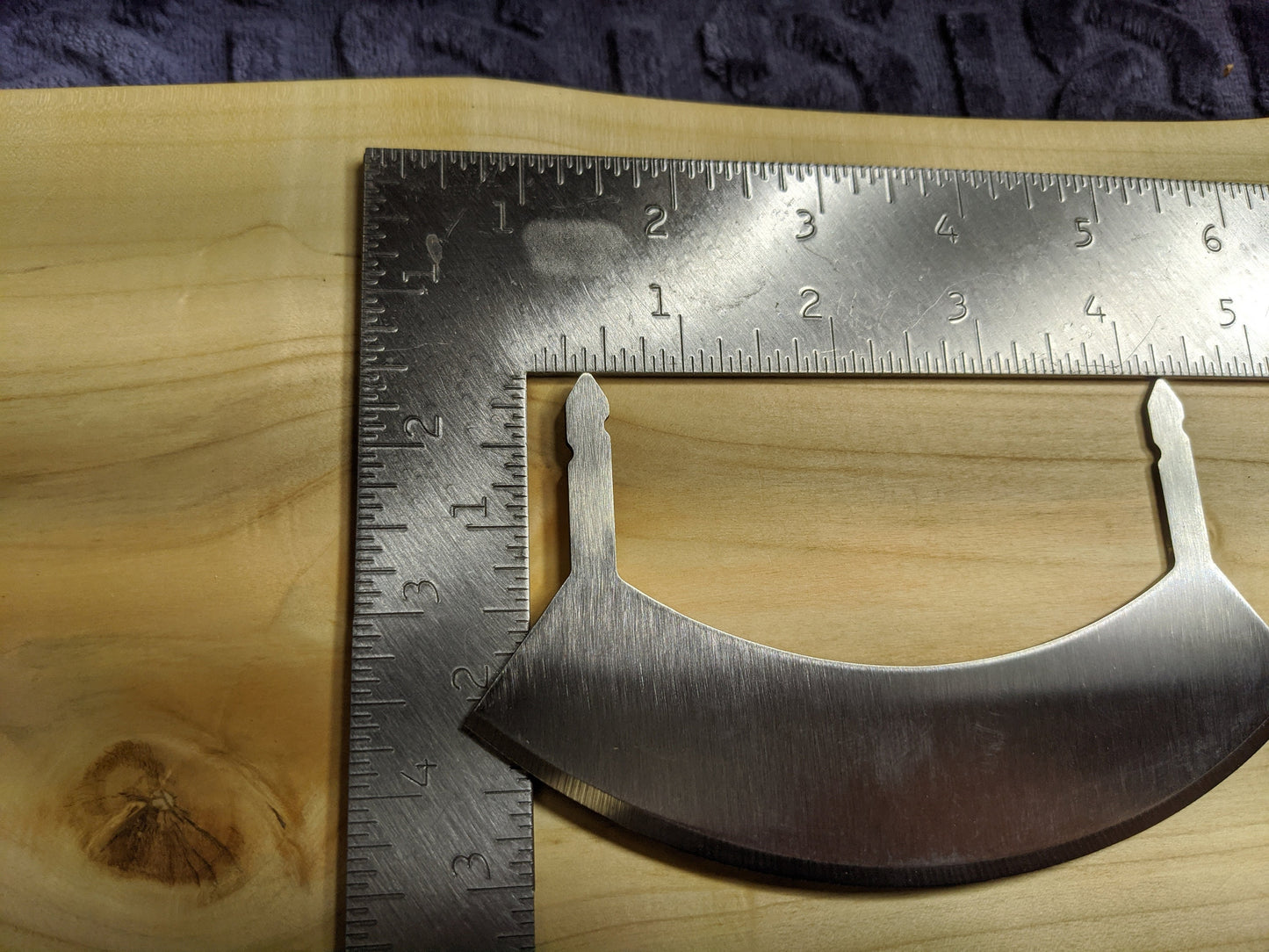 Mezaluna - Herb Cutter, Turning blank