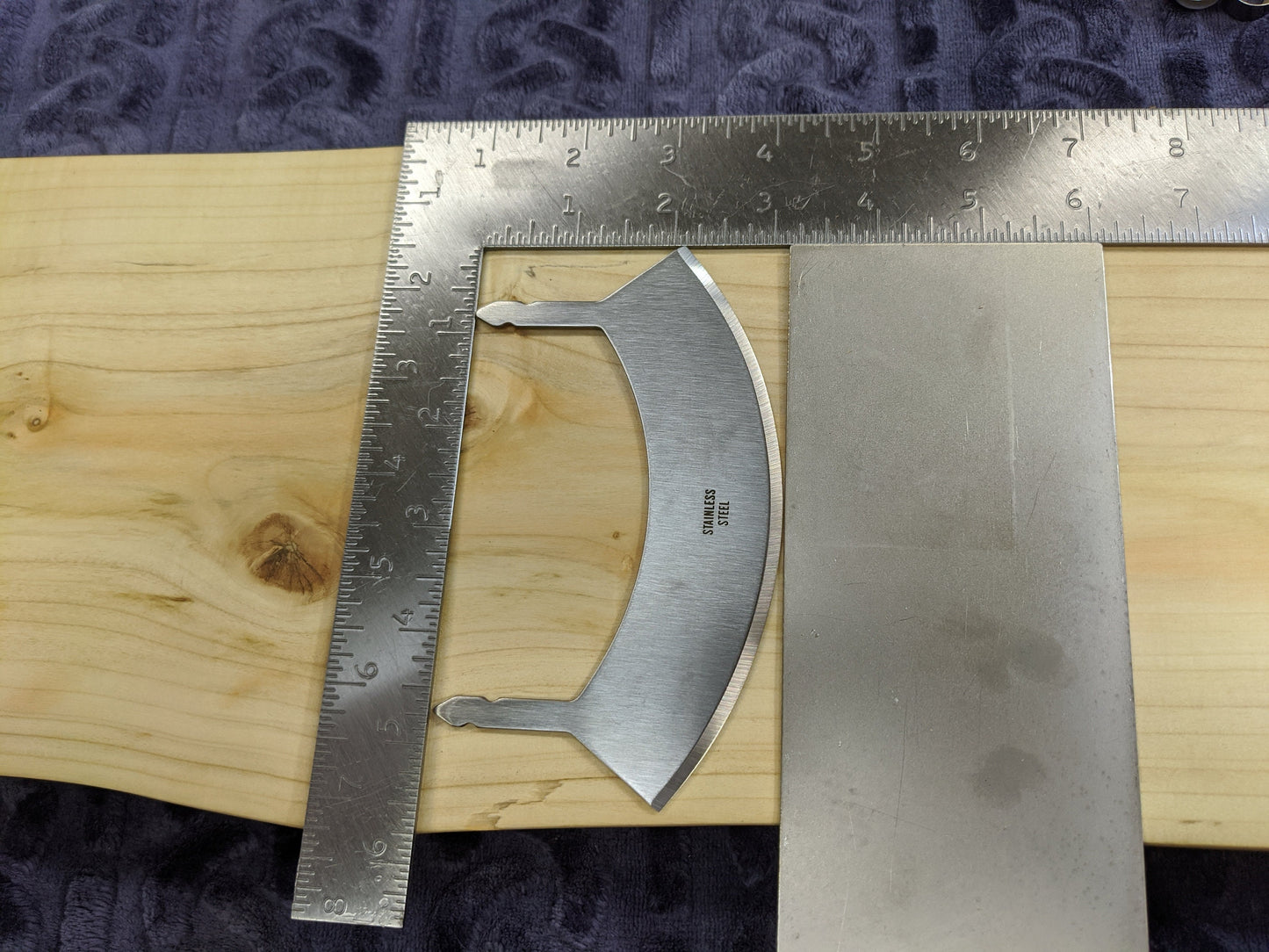 Mezaluna - Herb Cutter, Turning blank
