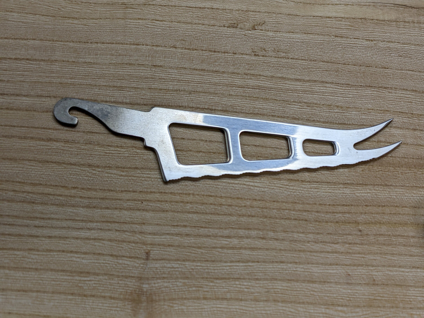 Metal Knife blank with ferrule, Cheese Knife, Knife blade,