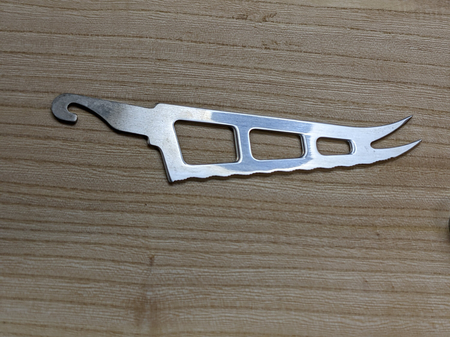 Metal Knife blank with ferrule, Cheese Knife, Knife blade,