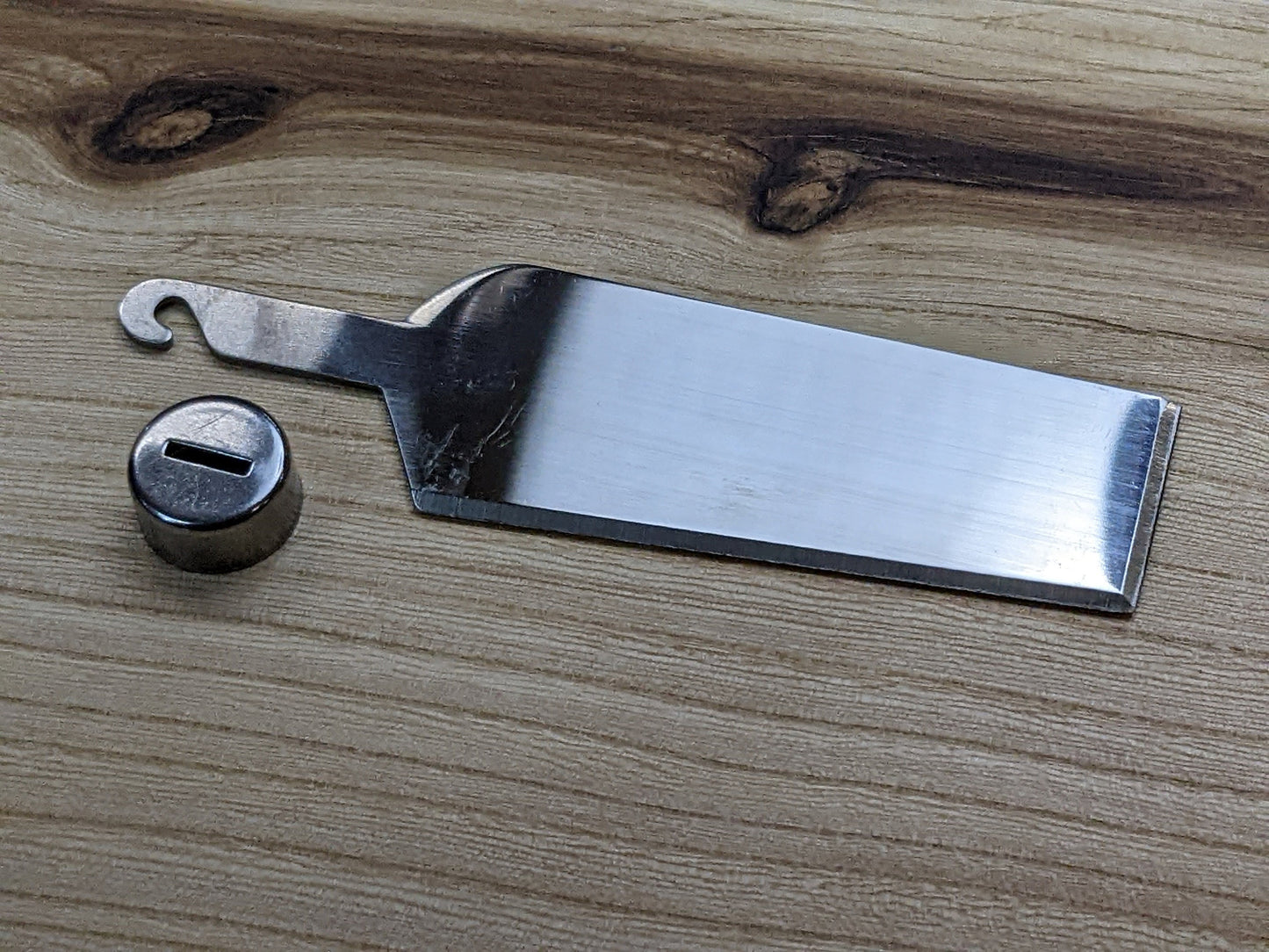 Cheese Knife, knife blank, knife blade, Charcuterie, Ferrule
