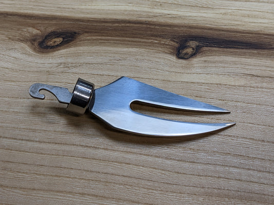 Cheese fork with Ferrule, Serving fork, charcuterie