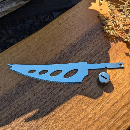 Tapered Cheese knife for Knifemaking