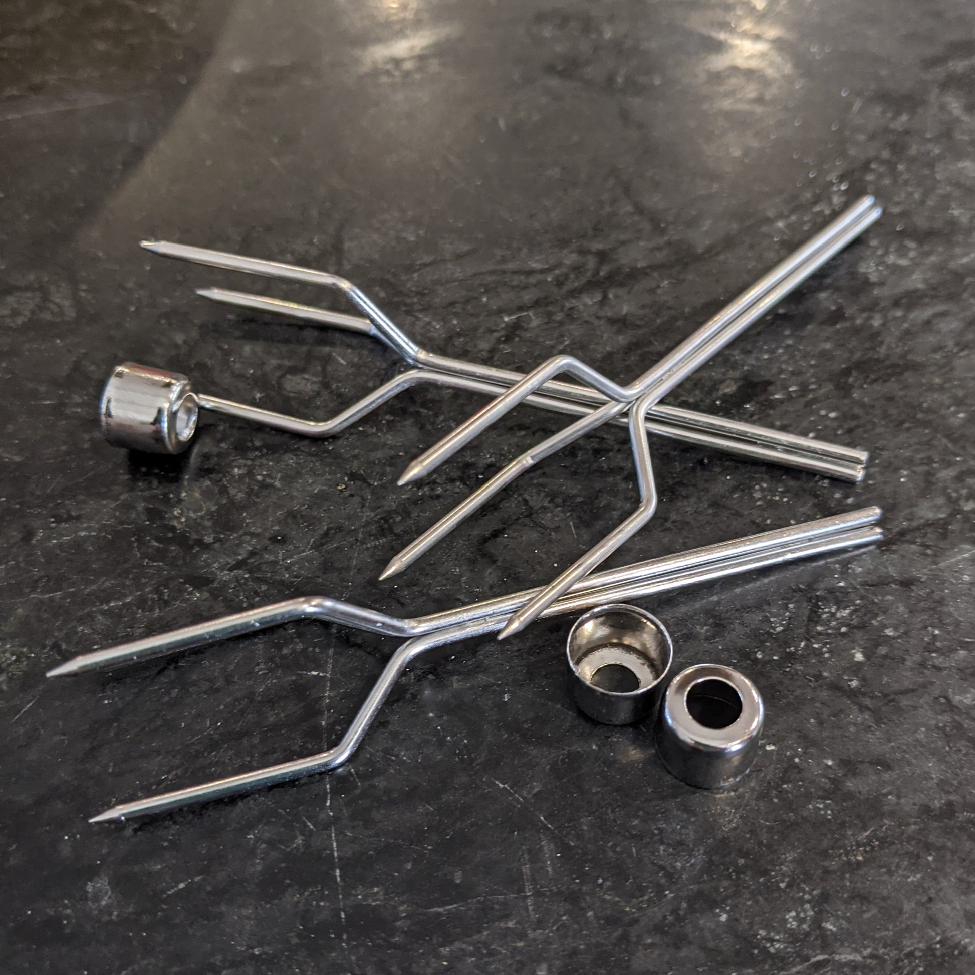 olive fork, pickle fork, serving fork, three pronged fork