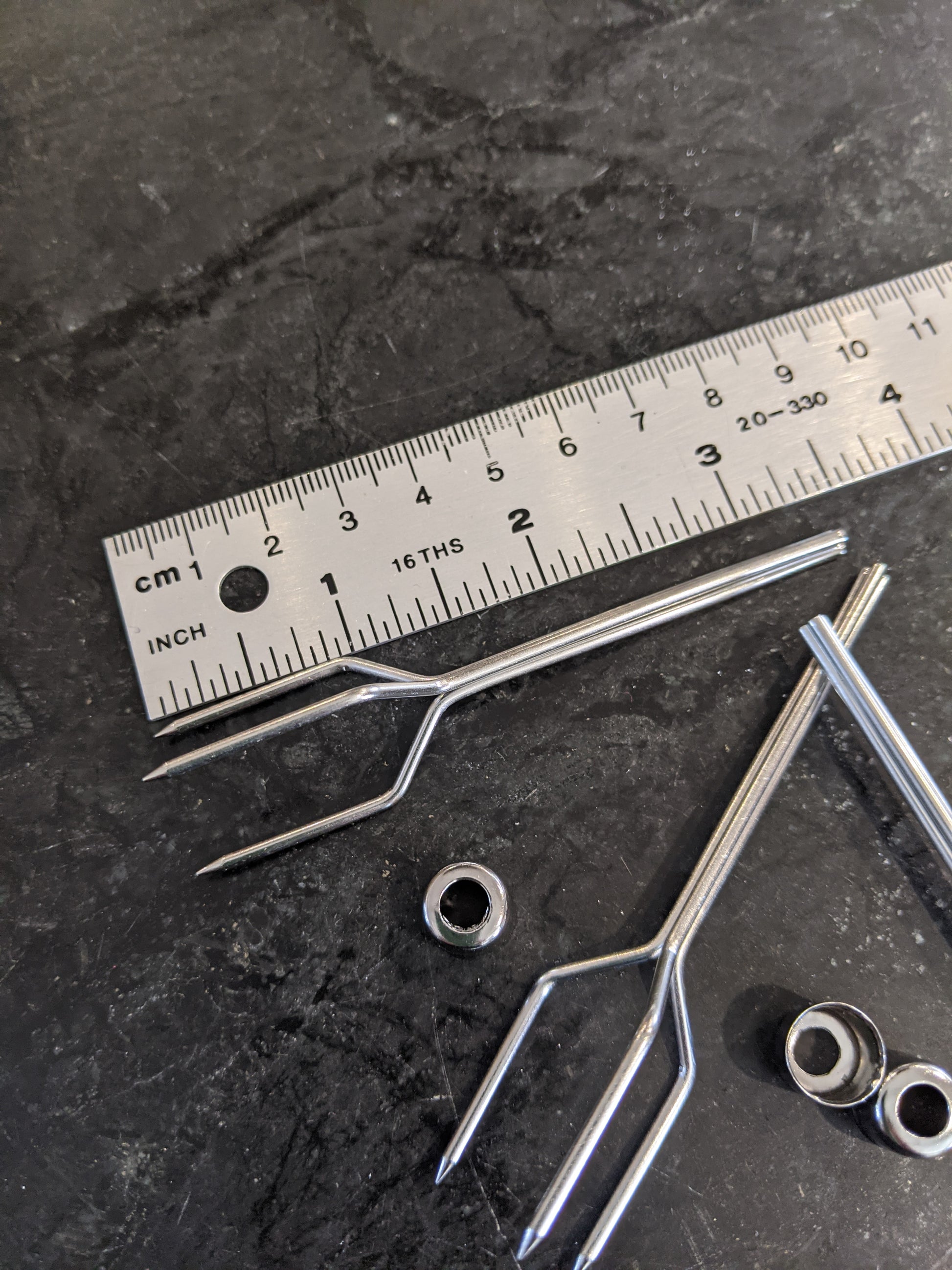 olive fork, pickle fork, serving fork, three pronged fork