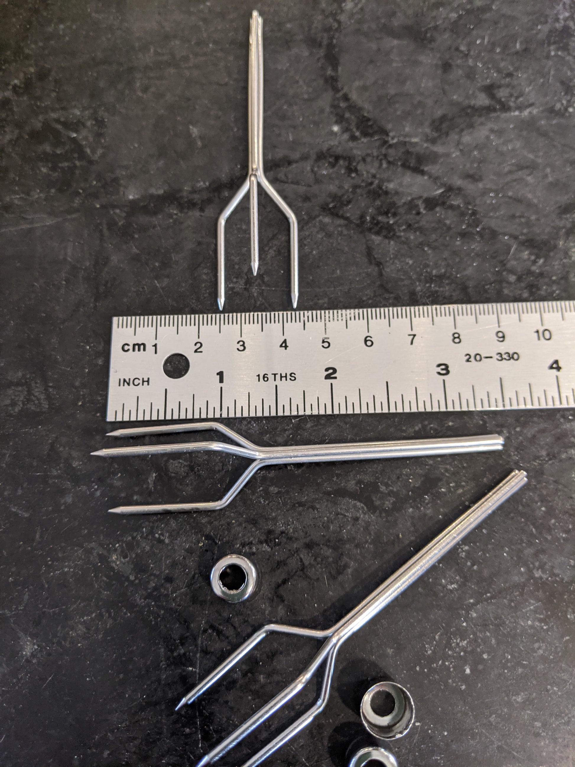 olive fork, pickle fork, serving fork, three pronged fork
