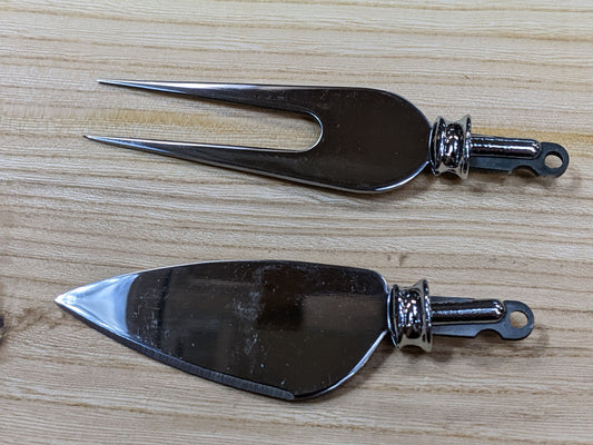 Cheese Blade and Cheese Fork - small